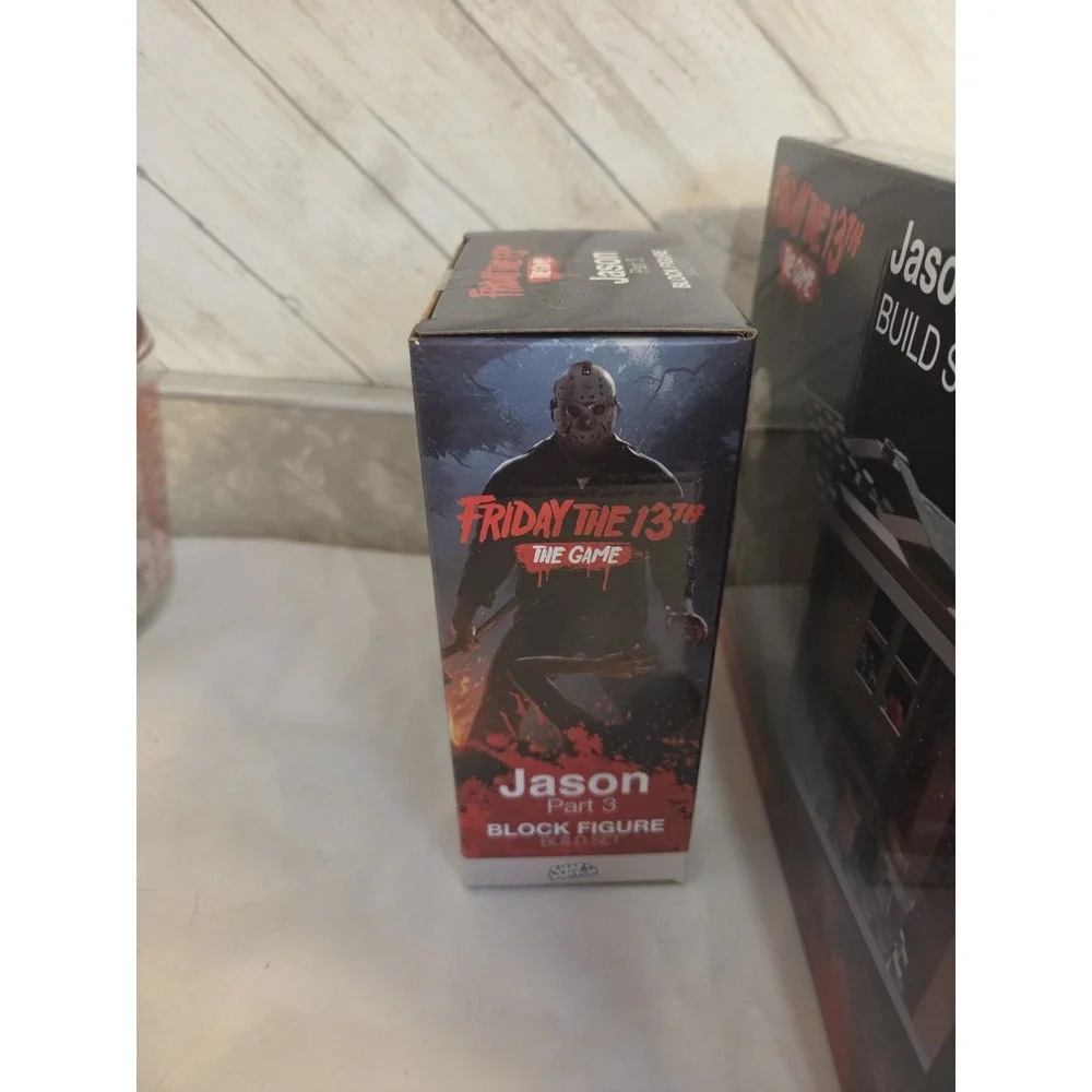 NEW Friday the 13th The Game Snap & Switch Jason's Shack Part 3 Block Figure Lot